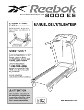 Reebok 8000 Es Treadmill Canadian French Manual