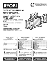 Ryobi PCL631 Operation Manual