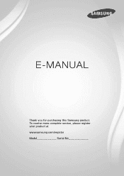 Samsung UN40F6400AF User Manual Ver.1.0 (English)