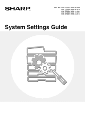 Sharp MX-2300N Settings Guide