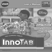 Vtech InnoTab Software - Doc McStuffins Create & Learn with Doc User Manual
