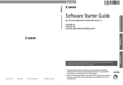 Canon PowerShot G3 Software Starter Guide DC SD Ver.11