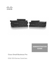 Cisco ESW-540-8P Administration Guide
