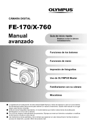 Olympus FE170 FE-170 Manual Avanzado (Español)
