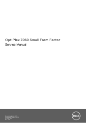 Dell OptiPlex 7060 Small Form Factor Service Manual