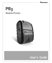 Intermec PB2 PB3 Mobile Printer User's Guide