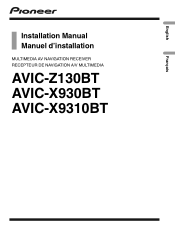Pioneer AVIC-X930BT Instruction Manual