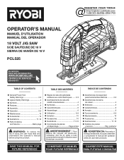Ryobi PCL525B Operation Manual