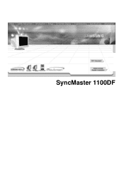 Samsung 1100DF User Manual (user Manual) (ver.1.0) (English)