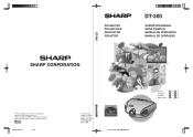 Sharp DT300 DT300 Operation Manual