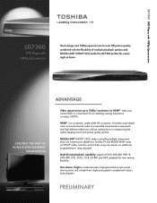 Toshiba SD7300 Brochure