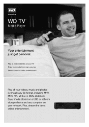 Western Digital WDTV Media Player Product Specifications