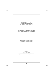 ASRock A780GXH/128M User Manual