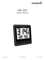 Garmin GNX 20 Marine Instrument Owner s Manual