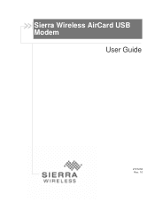Netgear 340U AirCard USB Modem User Guide