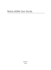 Nokia 6086 User Guide