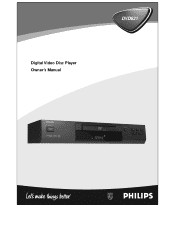 Philips DVD621AT99 User manual