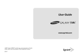 Samsung SPH-P100 User Manual (user Manual) (ver.f1) (English)