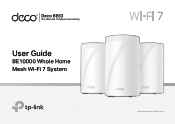 TP-Link Deco BE63 Deco BE63US V1.6 User Guide