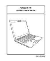 Asus F5Rl F5 Hardware User's Manual for English Edtion