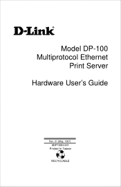 D-Link DP-100 Product Manual