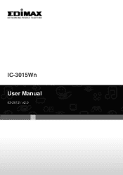 Edimax IC-3015Wn Manual
