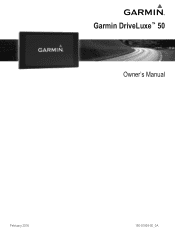 Garmin Garmin DriveLuxe 50LMTHD Owners Manual