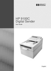 HP 9100C HP 9100C Digital Sender - (English) User Guide