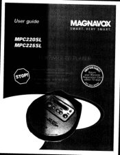 Magnavox MPC232 User manual,  English (US)