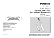 Panasonic EH-2351 Operating Instructions