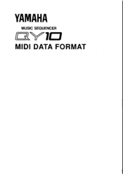 Yamaha QY10 Midi Data Format (image)