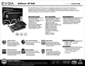 EVGA GeForce GT 545 PDF Spec Sheet