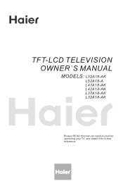 Haier HL42E User Manual