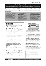 Philips 42PF9431D User manual