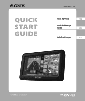 Sony NV-U74T Quick Start Guide
