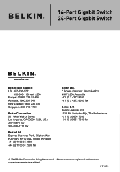 Belkin F5D5141-16 User Manual
