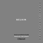 Belkin F8T017 Quick Installation Guide