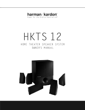 Harman Kardon HKTS 12 Owners Manual