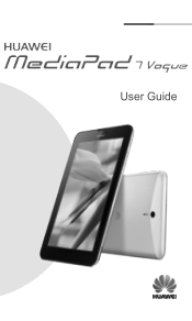 Huawei MediaPad 7 Vogue MediaPad 7 Vogue User Guide