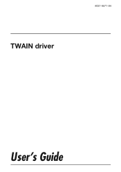 Konica Minolta bizhub C552 bizhub C452/C552/C652 Twain Driver User Manual