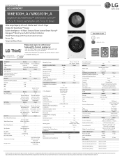 LG WKG101HWA Specification