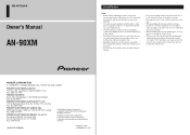 Pioneer 90XM Owner's Manual