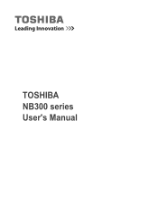 Toshiba NB305 PLL3AC-00F014 Users Manual Canada; English