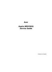 Acer Aspire M5910 Service Guide