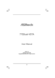 ASRock 775Dual-VSTA User Manual