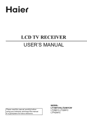 Haier LT32M1C User Manual