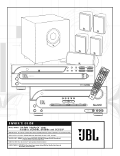 JBL DVD 600 II Owners Manual English