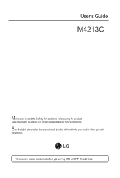 LG M4213C-BA User Guide