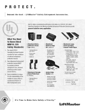 LiftMaster HCTDCU LiftMaster HCTDCU Safety Flyer Manual