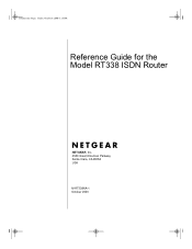 Netgear RT338 RT338 Reference Manual
